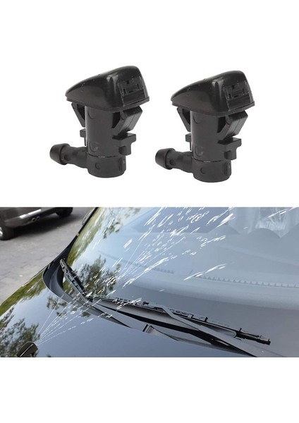2pcs Ön Cam Yıkayıcı Nozul, Jeep Grand Cherokee Için Sprey Jet Kiti 2011-2014 (Yurt Dışından) indirimleri