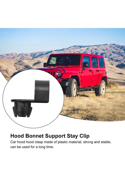 10X Hood Bonnet Prod Çubuk Destek Konak Klipsi Tutucu 792843 Citroen Berlingo C3 C4 C-Elysee Peugeot 2008 208 301 308 (Yurt Dışından) fırsatları