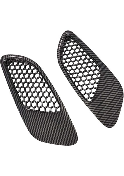 2pcs Motor Hood Havalandırma Kartoları Hava Kepçesi Bmw E90 E91 E92 E93 M3, Karbon Fiber Deseni (Yurt Dışından) indirimleri