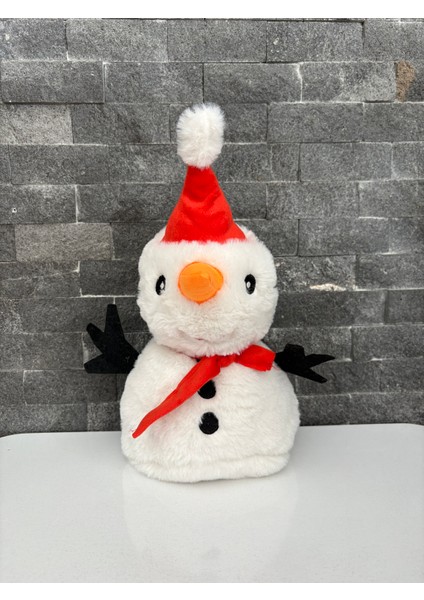 Kardan Adam 30 cm Yılbaşı Hediyelik Peluş