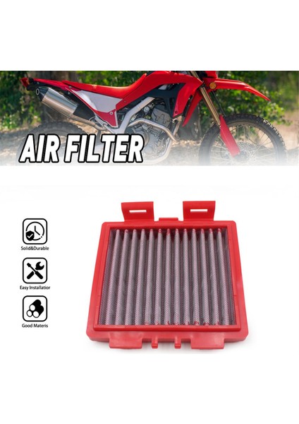 Honda CRF300L 2021-2023 Için Motosiklet Hava Filtresi Temizleyici Hava Filtre Elemanı (Yurt Dışından) fırsatları