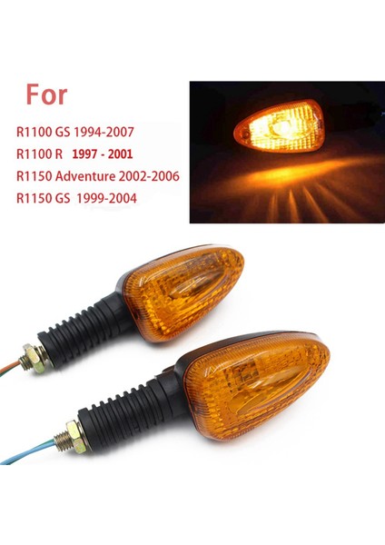 Bmw R1100GS 1994-2007 R1100R 1997-2001 Için Motosiklet Ön ve Arka Turn Sinyal Işık Göstergesi Göz Kırpması (Yurt Dışından) modelleri