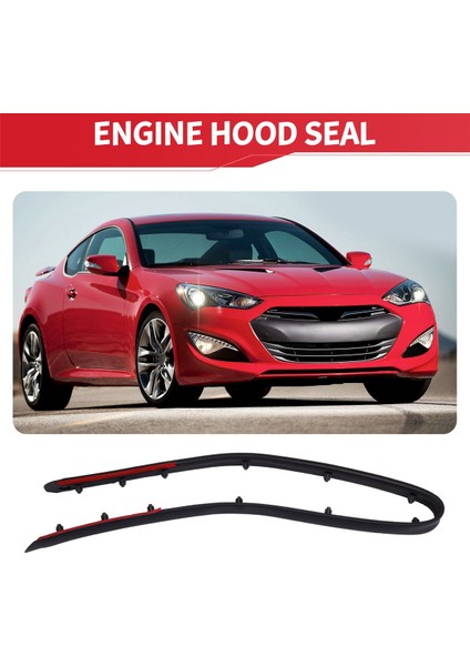 Hyundai Genesis Coupe 2013-2016 86357-2M300 863572M300 Için Ön Tampon Izgara Mühür Kaputu Mühür (Yurt Dışından) indirimleri