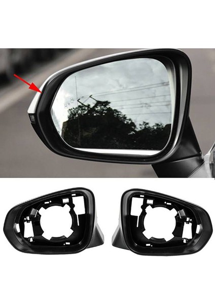 Araba Sol Yan Ayna Çerçevesi Dikiz Ayna Kabuğu Dekoratif Çerçeve Lexus Rx 2016-2020 Nx 2015-2020 Uygun (Yurt Dışından) fiyatları