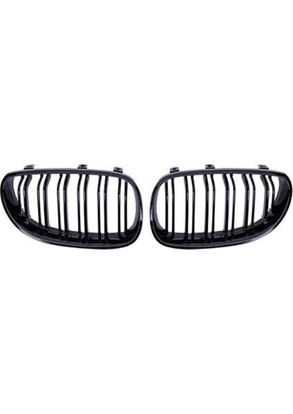Parlak Siyah Ön Tampon Böbrek Izgara Izgara Kafası Bmw E60 M5 E61 520I 545I 550I 535I 2003-2009 (Yurt Dışından)