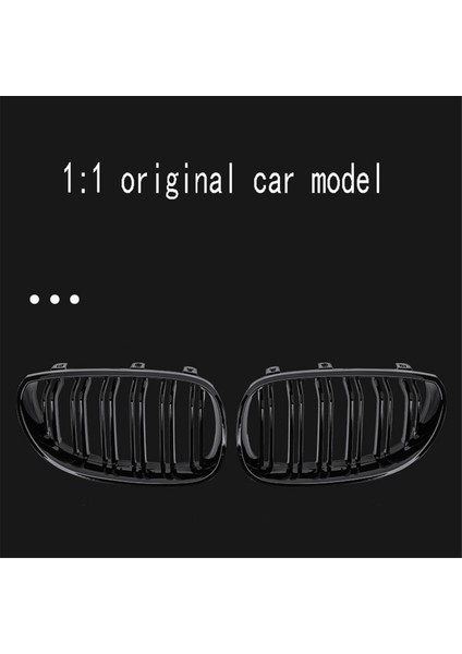Parlak Siyah Ön Tampon Böbrek Izgara Izgara Kafası Bmw E60 M5 E61 520I 545I 550I 535I 2003-2009 (Yurt Dışından) fırsatları