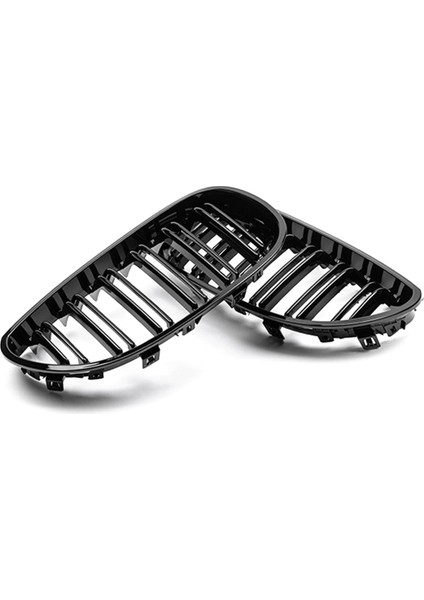 Parlak Siyah Ön Tampon Böbrek Izgara Izgara Kafası Bmw E60 M5 E61 520I 545I 550I 535I 2003-2009 (Yurt Dışından) indirimleri