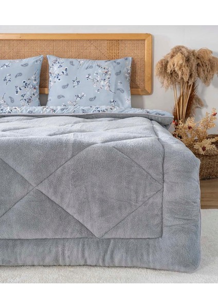 Çift Kişilik Çift Taraflı Welsoft Silikon Yorgan 195X215 + 2 Adet Yastık Kılıfı fiyatları