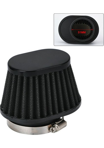 2 Adet Evrensel Yuvarlak Konik Araba Motosiklet Hava Filtresi Siyah (Yurt Dışından) fırsatları