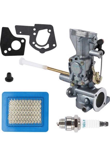 498298 Karbüratör 491588S 491588 Briggs-Stratton Için Hava Filtresi 692784 495951 490533 495426 Buji Conta ile Karbonhidrat Karbonhidrat (Yurt Dışından) modelleri