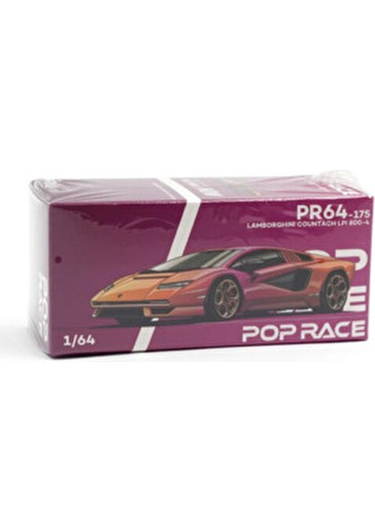 Lamborghını PR64-175 Metal Gövde ile Gerçekçi Detaylar Sunan Diecast Model Araba indirimleri