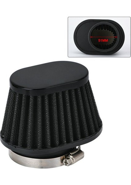 1 Adet Yuvarlak Konik Araba Motosiklet Hava Filtresi 51 mm 2 Inç Giriş Filtresi (Yurt Dışından) fırsatları