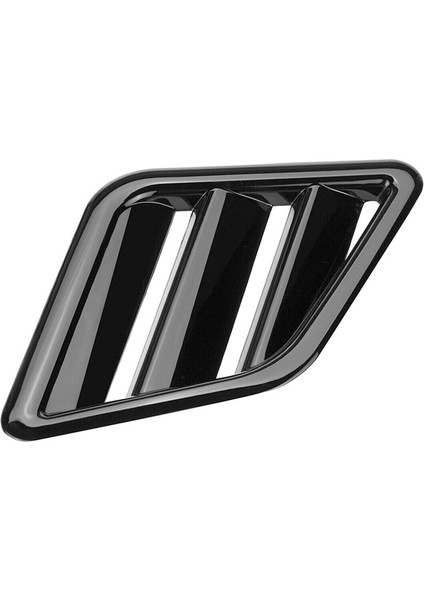 Max Style Front Bonnet Havalandırma Kaput Kapağı Kaplama Trim Universal Için Ford Focus Rs Vauxhall Corsa Fiesta, Parlak Siyah (Yurt Dışından) indirimleri