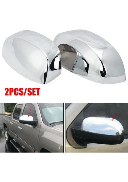 Silverado Sierra Gmc Sierra Kamyonu Krom Yan Arka Görünüm Üst Ayna Kapakları 2007-2013 (Yurt Dışından) fiyatları