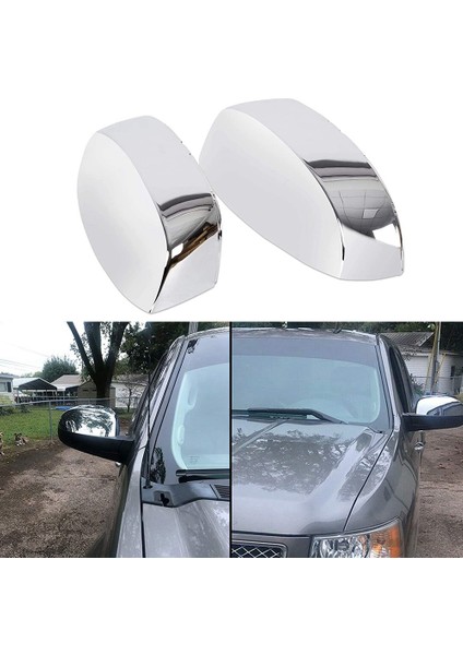 Silverado Sierra Gmc Sierra Kamyonu Krom Yan Arka Görünüm Üst Ayna Kapakları 2007-2013 (Yurt Dışından) fırsatları