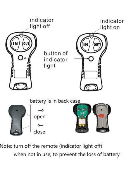 12V/24V Kablosuz Elektrikli Vinç Uzaktan Kumanda Anahtarı Kiti Jeep Atv Ahiz Anahtarı Denetleyicisi Vinç Uzak Alıcı (Yurt Dışından) indirimleri