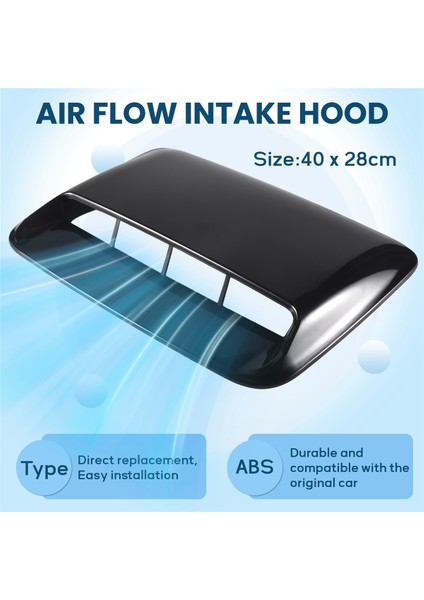 Infiniti Mazda Tesla Hood Kepçe Hava Akışı Giriş Havalandırma Kapağı (Yurt Dışından) fırsatları