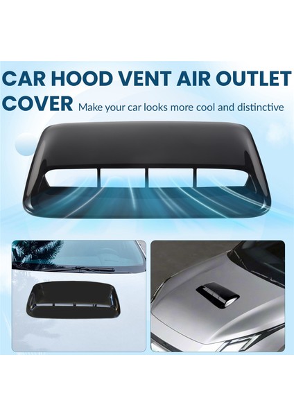 Infiniti Mazda Tesla Hood Kepçe Hava Akışı Giriş Havalandırma Kapağı (Yurt Dışından) indirimleri