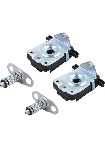 4 Pcs Alt ve Üst Sol ve Sağ Yakalama Mandal Kilidi Bmw E46 E39 E52 E53 51238229807 51238203859 (Yurt Dışından)