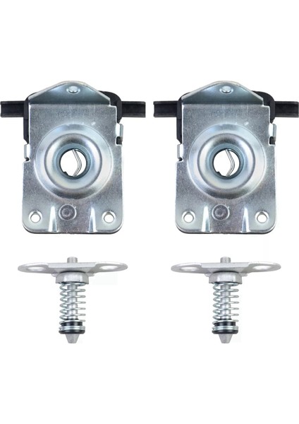 4 Pcs Alt ve Üst Sol ve Sağ Yakalama Mandal Kilidi Bmw E46 E39 E52 E53 51238229807 51238203859 (Yurt Dışından) fırsatları