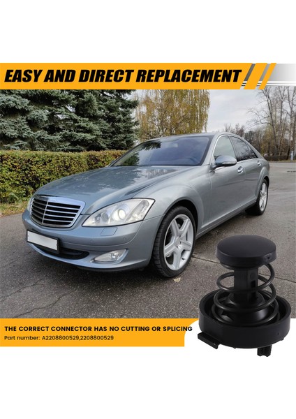 2208800529 Yeni Black Hood Bahar Mercedes-Benz S350 S430 S500 S600 S55 S65 (Yurt Dışından) indirimleri