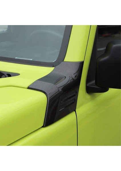 1paır Ön Motor Açısı Kapak Kaput Köşe Sarma Kapak Suzuki Jimny JB64 JB74 2019-2020 Dış Dekoratio (Yurt Dışından) indirimleri