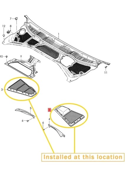 1 Çift Hava Filtre Elemanları Kömür Polen Filtre Kitleri 3D1819619A Bentley Continental Gt Gtc 6.0 Için 3D1819620B (Yurt Dışından) fiyatları