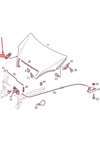 Mercedes W168 W447 W639 Vıto 1688870203 A1688870203 (Yurt Dışından) indirimleri