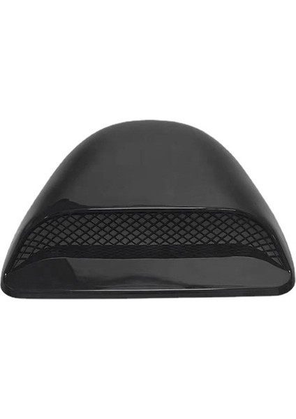 Araba Hava Akışı Alım Kaputu Kepçe Havalandırma Bonnet Dekoratif Kapaklar Yarış Stili Bonnet Havalandırma Ön Motor Kapağı Evrensel A (Yurt Dışından)