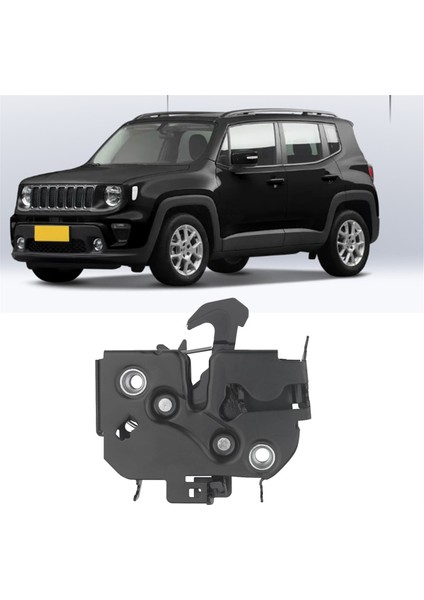 Jeep Renegade 2015-2019 Için Uzaktan Başlangıç ​​olmadan Araba Sağ Yan Kaput Kilit Mandal Montajı 68479174AA (Yurt Dışından) fiyatları