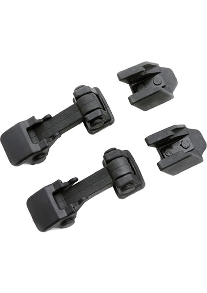 1 Set Araba Braketi Mandalları Jeep Tj ve Jk Wrangler Için Siyah Kaput Kilit Tokası (Yurt Dışından)