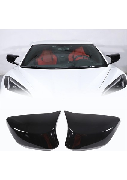 Yan Dikizle Ayna Koruma Kapağı Chevrolet Corvette C8 Z51 Z06 2020-2023 Aksesuarlar Siyah (Yurt Dışından) fiyatları