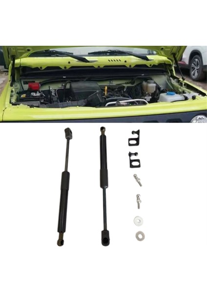 Suzuki Jimny JB74 2019-2022 Için Araba Ön Kaput Kapak Asansör Destek Çubuk Motoru Kapak Hidrolik Destek Çubuğu (Yurt Dışından) modelleri