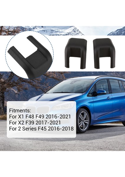 Arka Orta Koltuk Rayı Sürgülü Track Bonnet Kapak Trim 52207373901 Bmw X1 X2 2 Seri F48 F49 Koltuk Slayt Braket Klipsi (Yurt Dışından) fırsatları