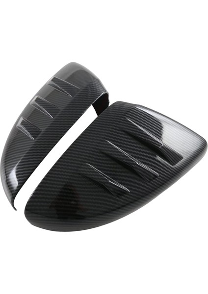 Mg Hs Abs Karbon Fiber Araç Dikiş Ayna Kapak Yan Ayna Kılıfı Kaplama Giriş Aksesuarlar B (Yurt Dışından)