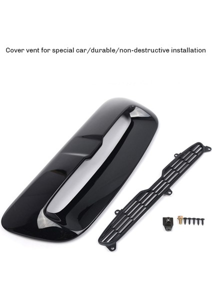 Bmw Mini Cooper Için Siyah Stil S R55 R56 R57 R58 2007-2013 Kaput Hava Emme Havalandırma Kepçesi (Yurt Dışından) modelleri