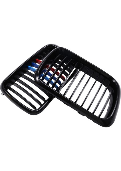 Araba Parlak Siyah Ön Başlıklı Böbrek Izgara Mesh Sport Racing Izgaraları Bmw For-Bmw E36 M3 3 Serisi 1997-1999 M-Color (Yurt Dışından) fiyatları