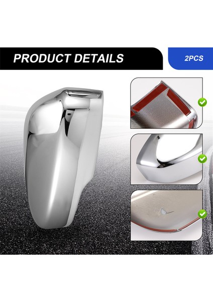 Mitsubishi Xpander 2017 2018 2018 2019 Gümüş Arka Görünüm Aynası Konut Dekorasyon Kapağı Kapak Tarafı Kapı Ayna Kapağı (Yurt Dışından) indirimleri