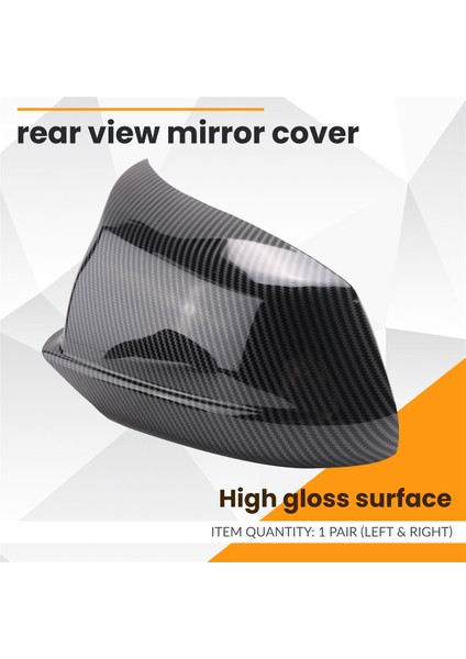 Karbon Fiber Ayna Kapakları Bmw 5 Serisi F10/F11/F18 Pre- (Yurt Dışından) modelleri