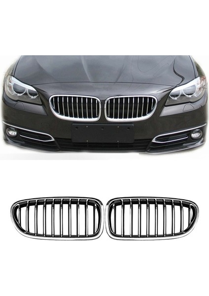 2pcs Araba Ön Kaput Böbrek Izgarası Izgara F10/F11 M5 520I 523I 2014-2017 (Yurt Dışından) modelleri