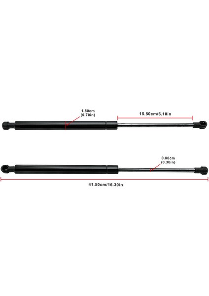 2pcs Ön Başlık Asansör Destek Gaz Yayını Struts 51237060550 Bmw 3serıes E90 E91 E92 E93 M3 2006-2013 (Yurt Dışından) fırsatları