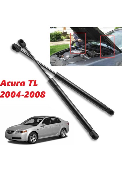 Acura Tl 2004-2008 2x Ön Hood Asansör Destek Şokları Dikiş Struts Prop Rod Damper (Yurt Dışından) fiyatları