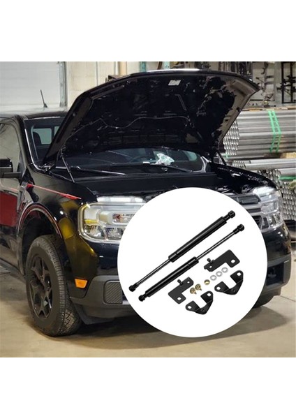 Araba Ön Kaput Asansör Struts Shocks Springs Struts Ford Maverick 2022 2023 2024 (Yurt Dışından) modelleri