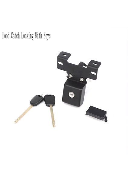 Hidden Hood Mandal Mandal Kilitleme Davlumbazı Jeep Wrangler Anahtarlarla Yakalama Jl Gladiator Jt 2018-2023 (Yurt Dışından) modelleri