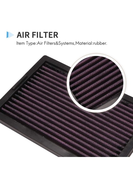 Kawasaki Ninja Için Motosiklet Hava Filtresi 250/250R/300 Abs Z300 NINJA250 NINJA250R NINJA300 EX300 (Yurt Dışından) indirimleri