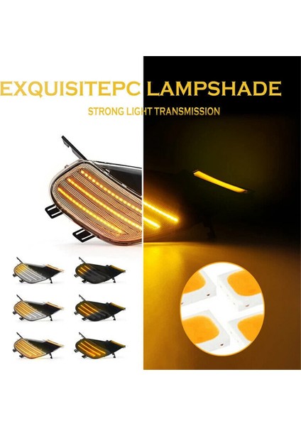 1paır Dinamik LED Yan Işaretli Işıklar Dönüş Sinyali Yanıp Söner Gösterge Lambaları 95563103310 Porsche Cayenne Için 955 2003-2006 (Yurt Dışından) fırsatları