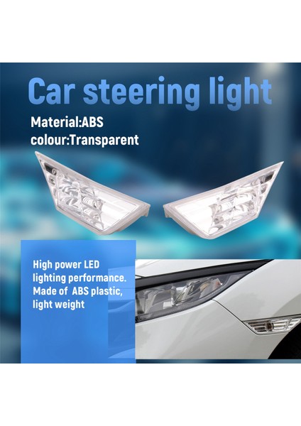 Honda Civic 2016 2017 2018 2019 Için T10 Ampulleri ile Araba LED Yan Işareti Dönüş Sinyal Lambası (Yurt Dışından) fırsatları