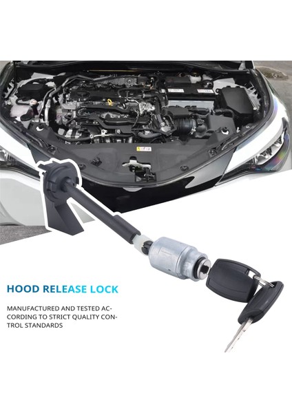 Araba Bonnet Hood Serbest Bırakma Kilit Seti 2x Keys 4M5AA16B970AB Fost Için Ford Iı Mk2 2004-2012 (Yurt Dışından) fırsatları