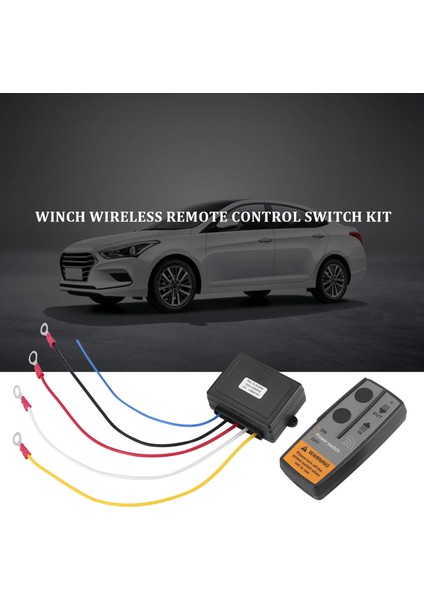 12V Kablosuz Vinç Uzaktan Kontrol Kiti Araba Atv Suv Utv Universal Için (Yurt Dışından) fiyatları