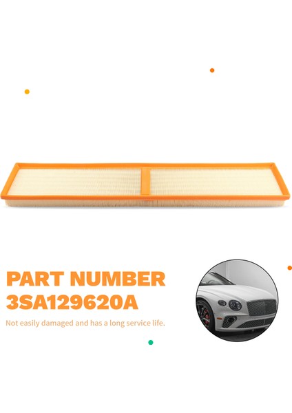 Hava Filtresi 3sa 129 620 A 3SA129620A Bentley Continental W12 2018 2019 2020 (Yurt Dışından) indirimleri